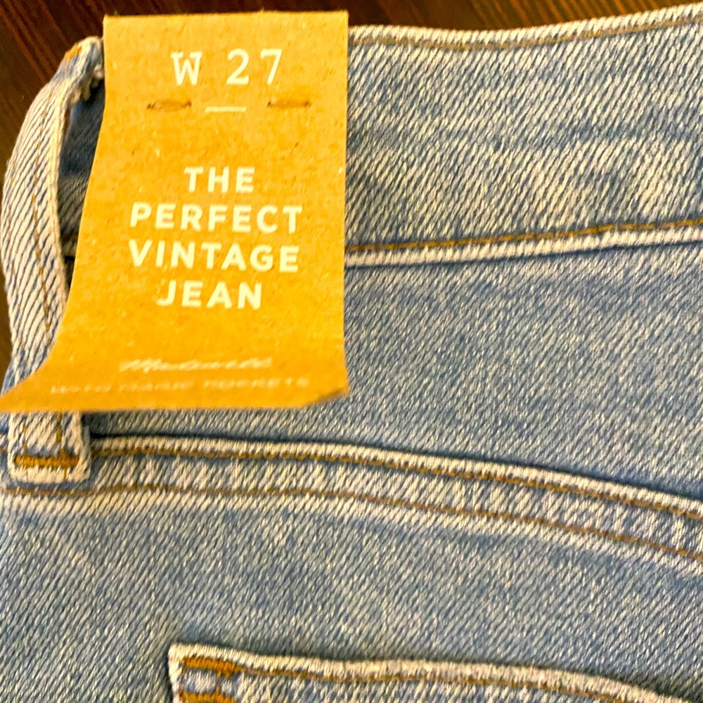 Madewell Perfect Vintage Jean 27